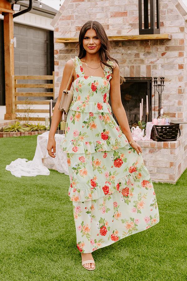 Impressions Greek Isles Floral Maxi