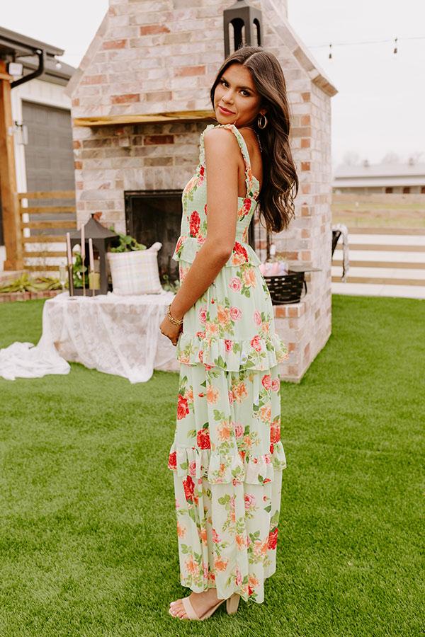 Impressions Greek Isles Floral Maxi