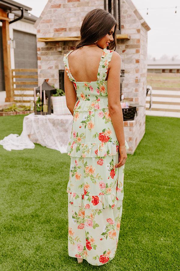 Impressions Greek Isles Floral Maxi