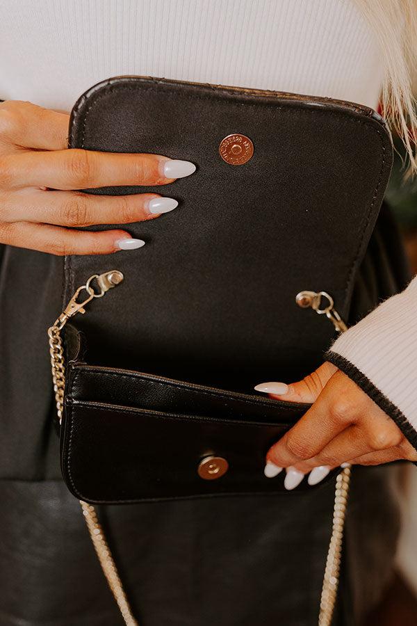 Impressions Happy Blooms Faux Leather Purse