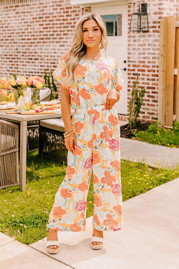 Impressions Happy Blooms High Waist Pants