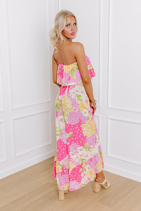 Impressions Happy Blooms Jumpsuit