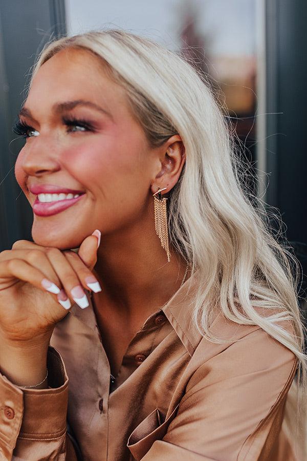 Impressions Happy Haven Earrings In Gold