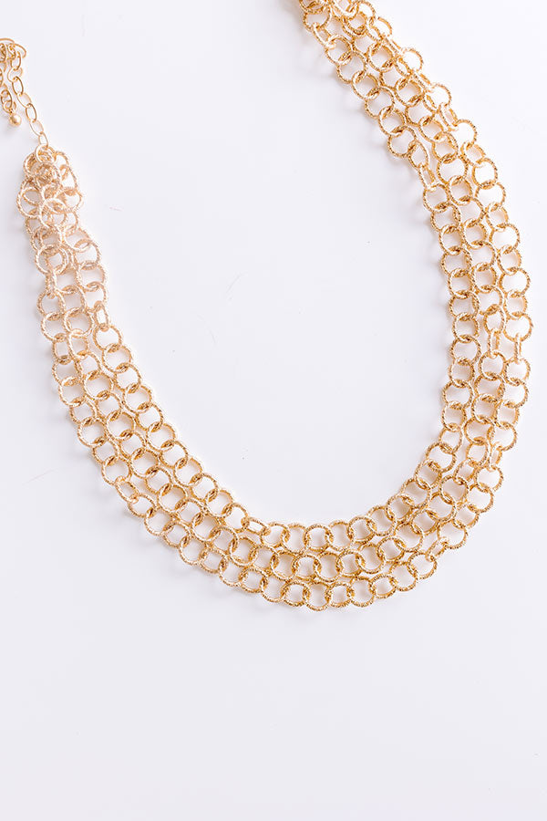 Impressions Happy Hour Ready Layered Necklace