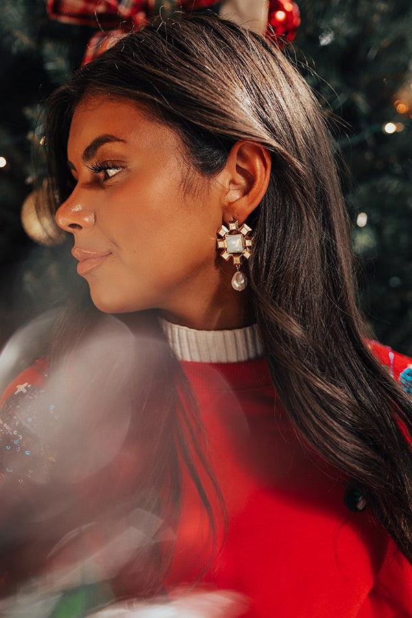 Impressions Haute Harmony Earrings In White