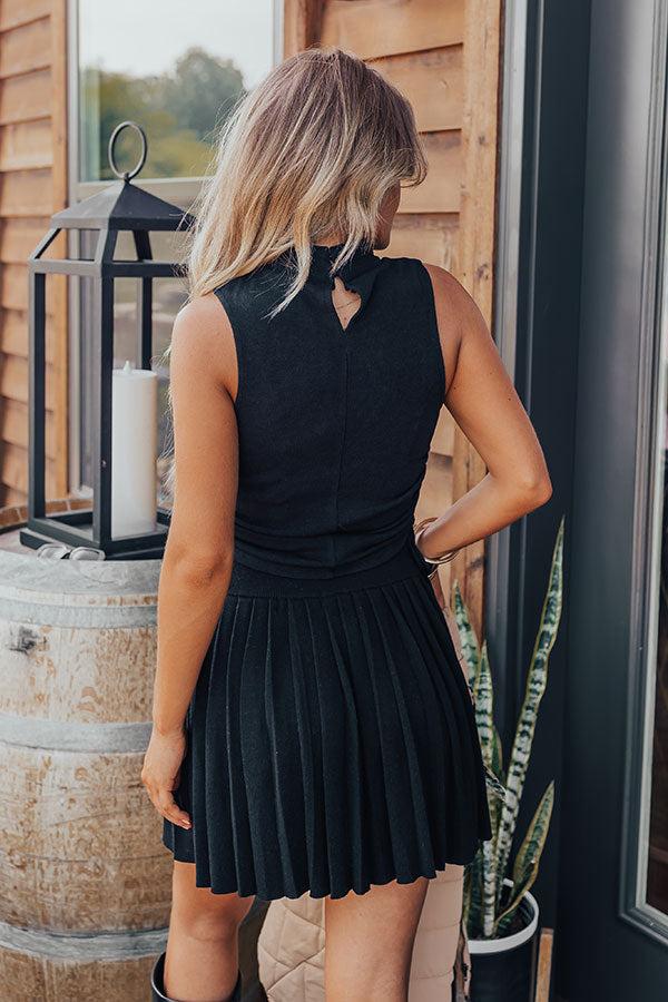 Impressions Have A Ball Ruched Side Top In Black