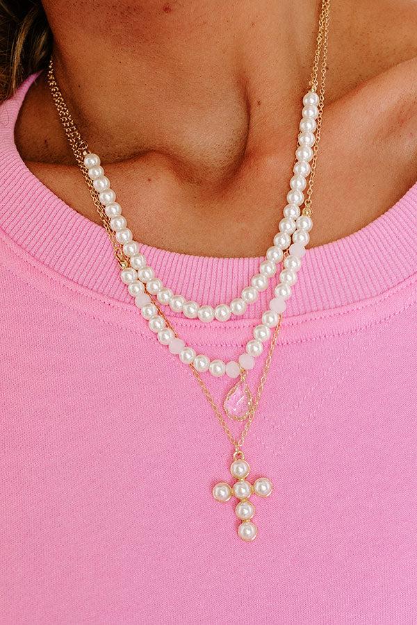 Impressions Have Faith Layered Necklace