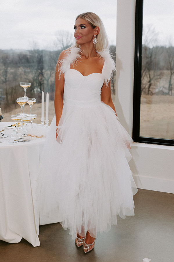 Impressions Heart First Tulle Midi