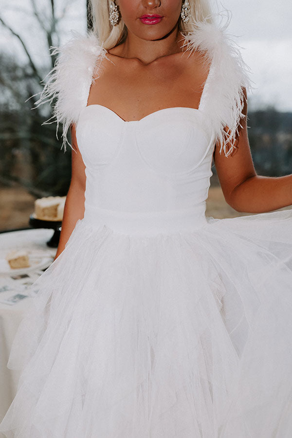 Impressions Heart First Tulle Midi