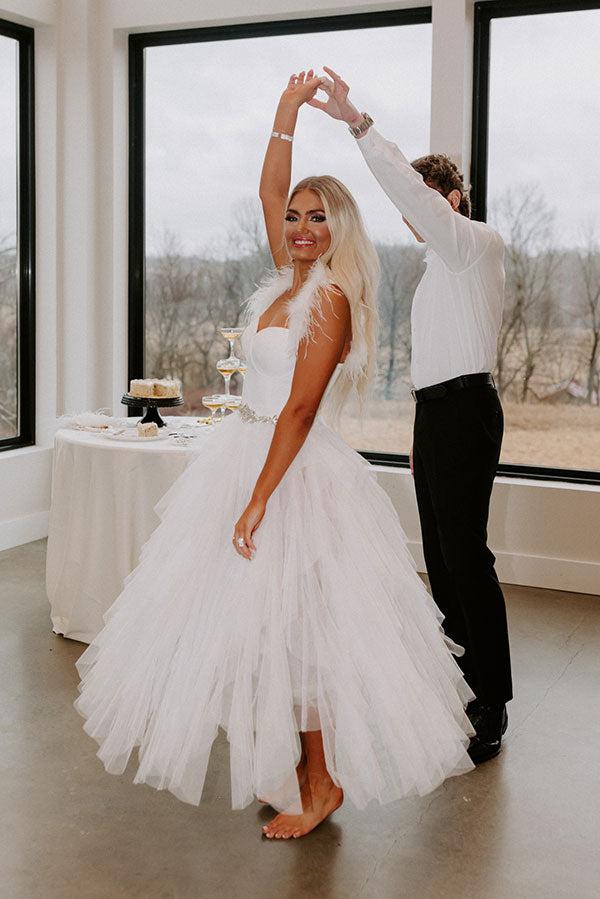 Impressions Heart First Tulle Midi