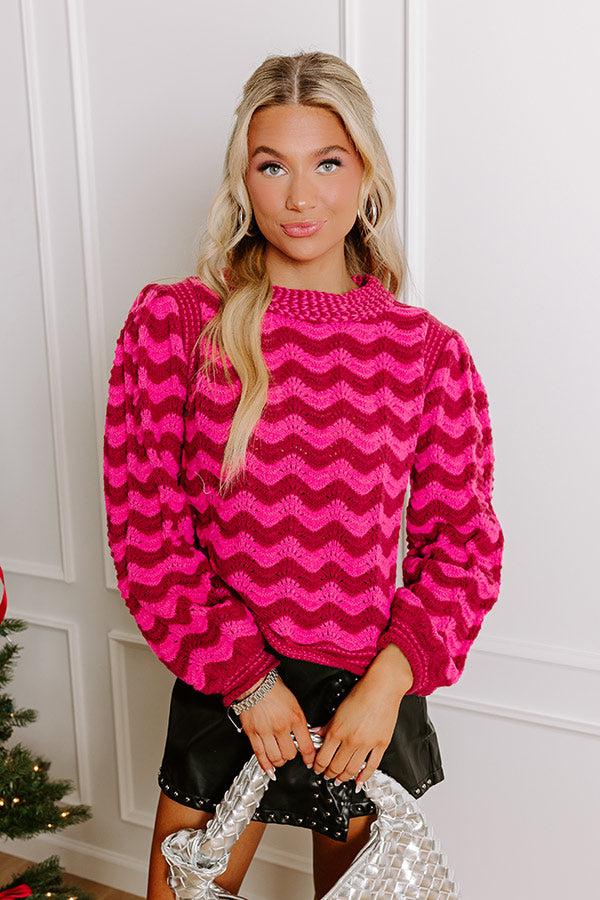 Impressions Heart In The Clouds Knit Sweater