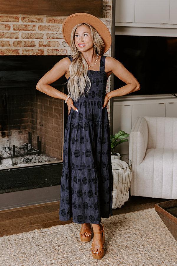 Impressions Heart In The Clouds Smocked Midi