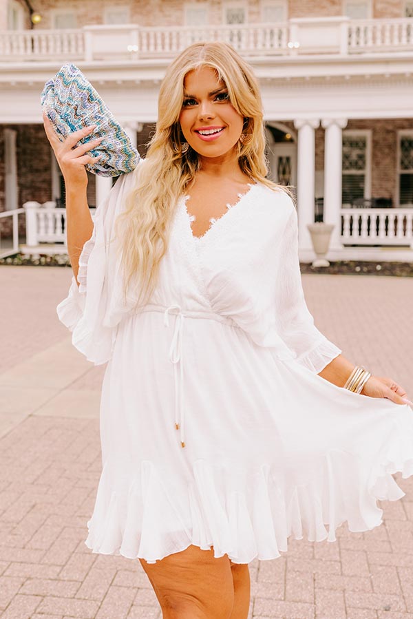 Impressions Heart On The Line Mini Dress Curves