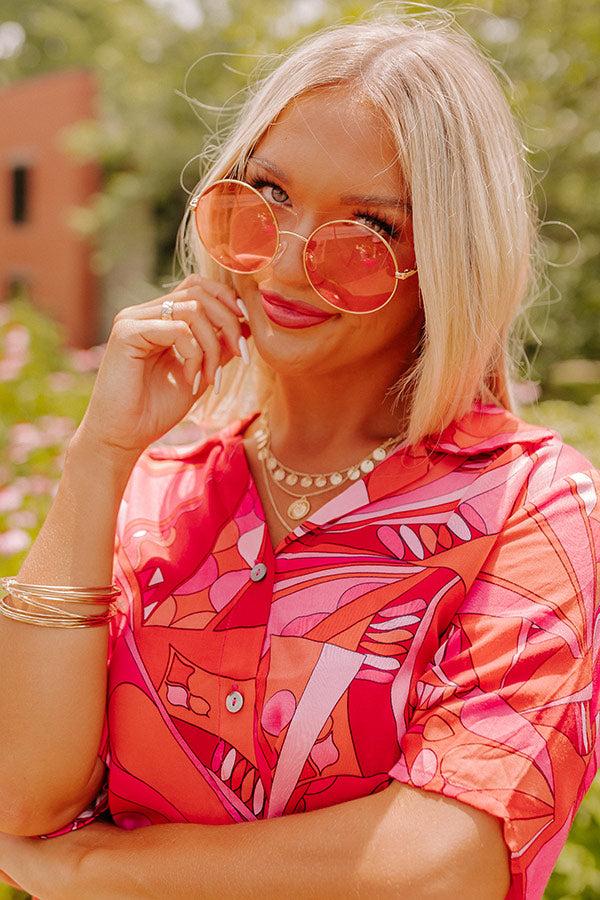 Impressions Here For Happy Hour Sunnies In Pink