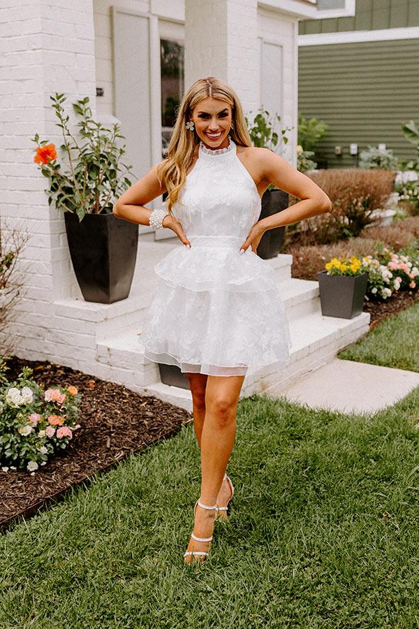 Impressions Hidden Romance Ruffle Dress