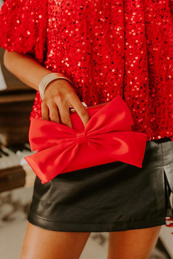 Impressions Holiday Soiree Satin Clutch