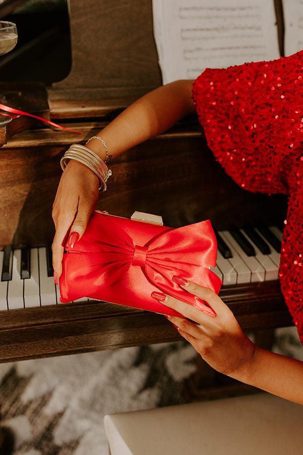 Impressions Holiday Soiree Satin Clutch