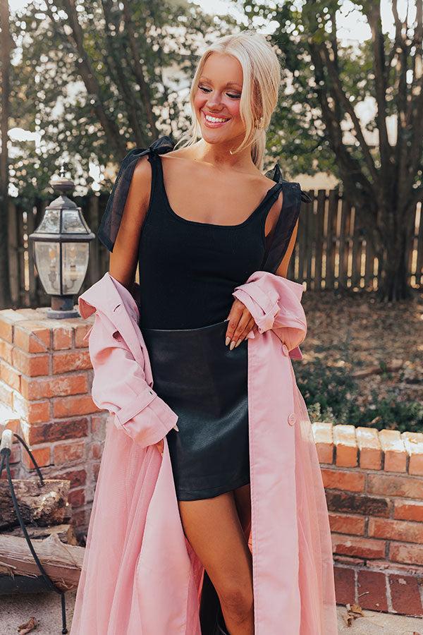 Impressions Hopeless Romantic Bodysuit In Black