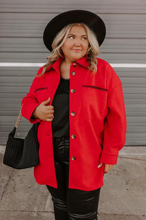 Impressions Hot Cocoa Crushing Jacket Curves