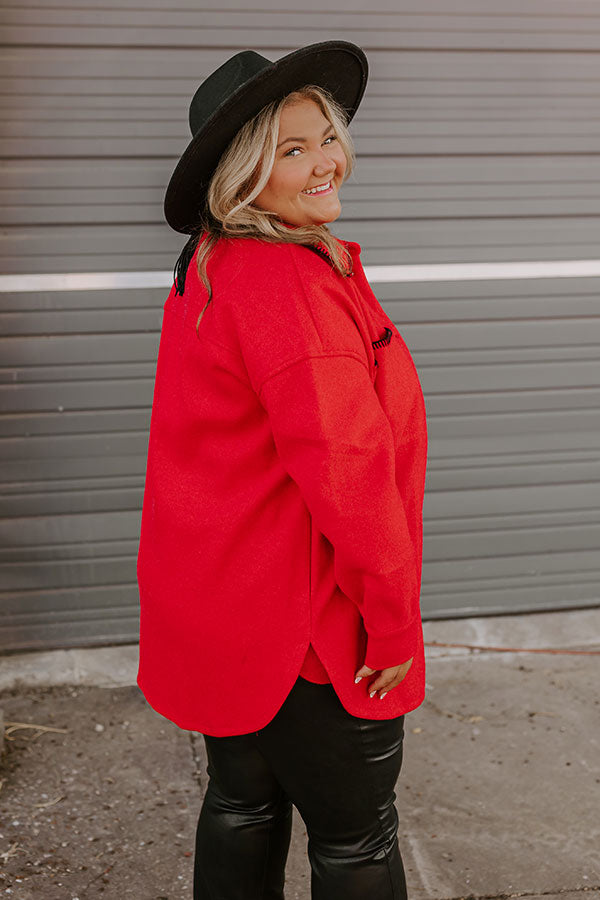 Impressions Hot Cocoa Crushing Jacket Curves