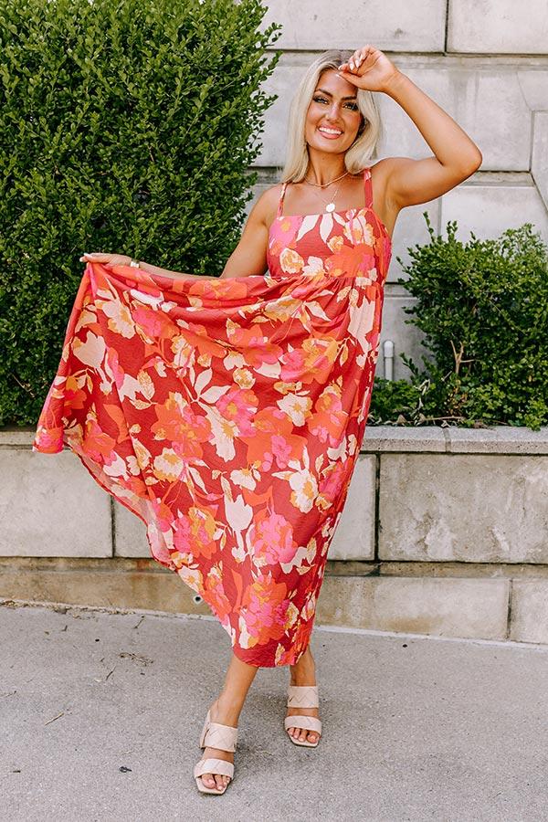 Impressions Hula Happiness Midi In Aurora Red