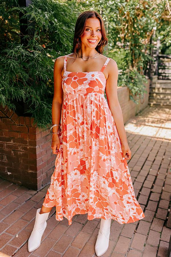 Impressions Hula Happiness Midi In Peach