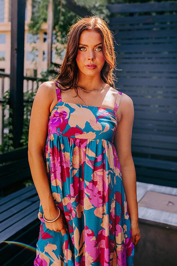 Impressions Hula Happiness Midi In Teal