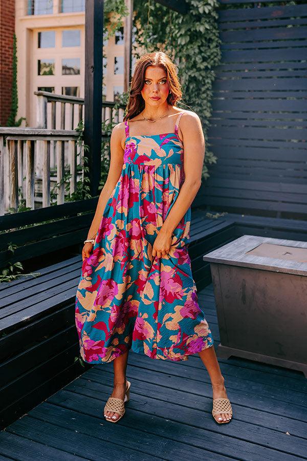 Impressions Hula Happiness Midi In Teal