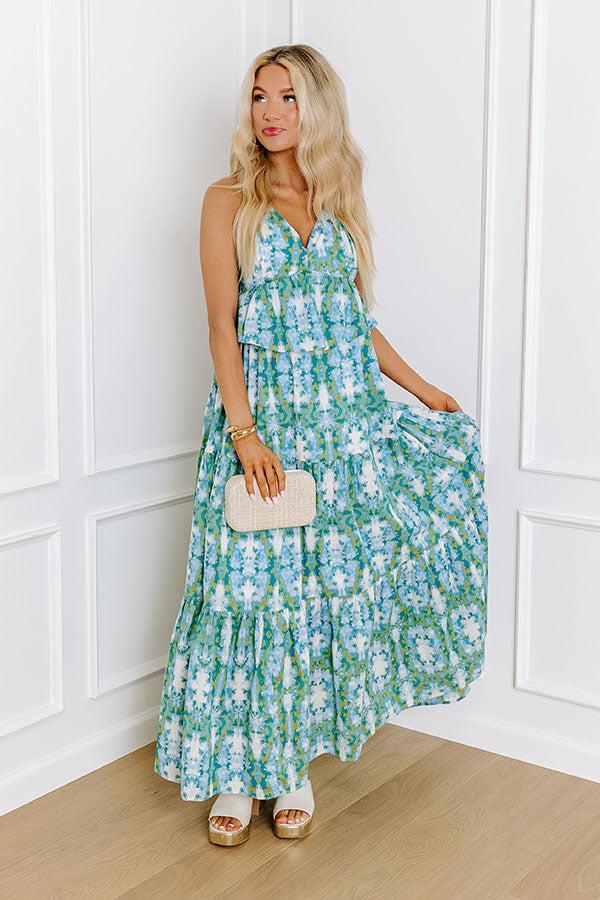 Impressions Island Breeze Maxi Dress