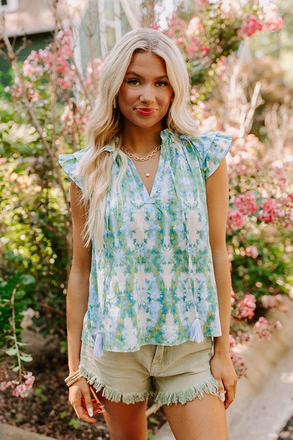 Impressions Island Breeze Shift Top