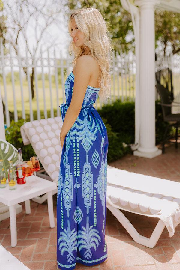 Impressions Island Vibe Wide Leg Jumpsuit