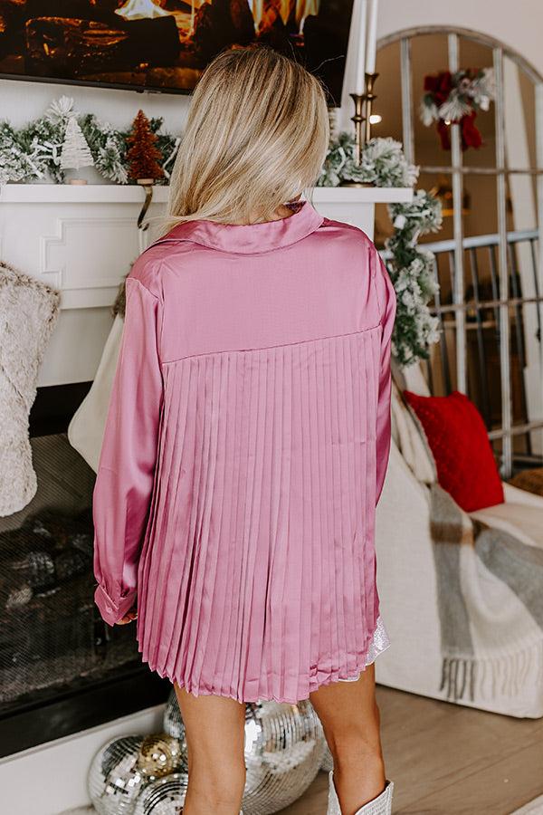 Impressions It's Giving Glamorous Satin Top