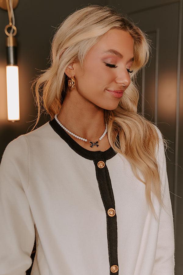 Impressions It's In The Details Pearl Necklace