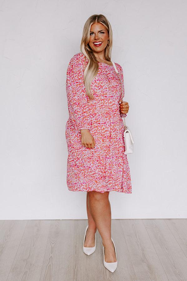 Impressions Ivy Brunch Shift Dress Curves