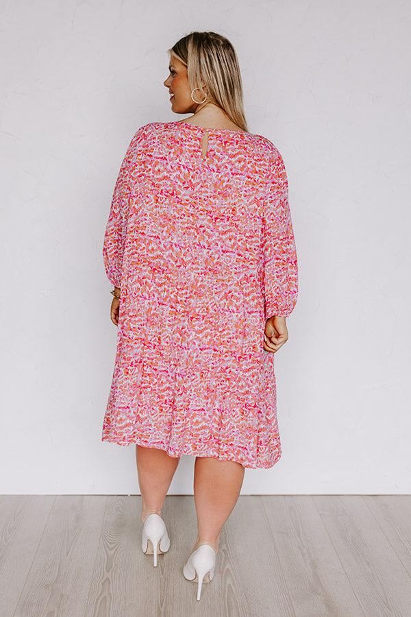 Impressions Ivy Brunch Shift Dress Curves