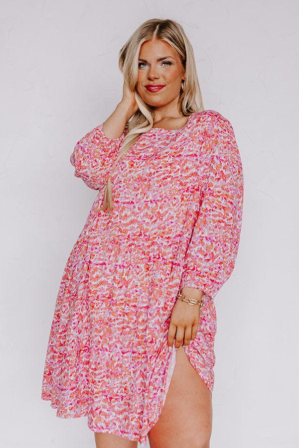 Impressions Ivy Brunch Shift Dress Curves