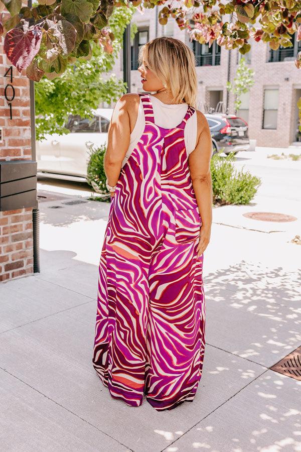 Impressions Ivy Lane Satin Jumpsuit Curves