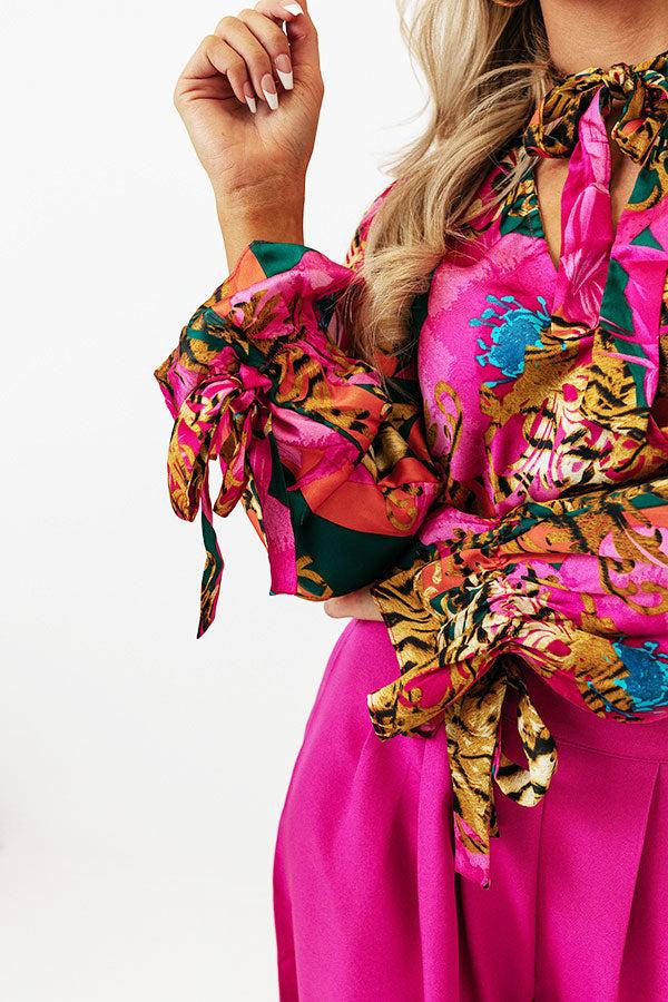 Impressions Jetset To Miami Crop Top