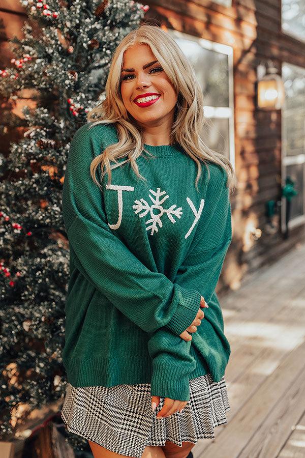 Impressions Joy Knit Sweater Curves