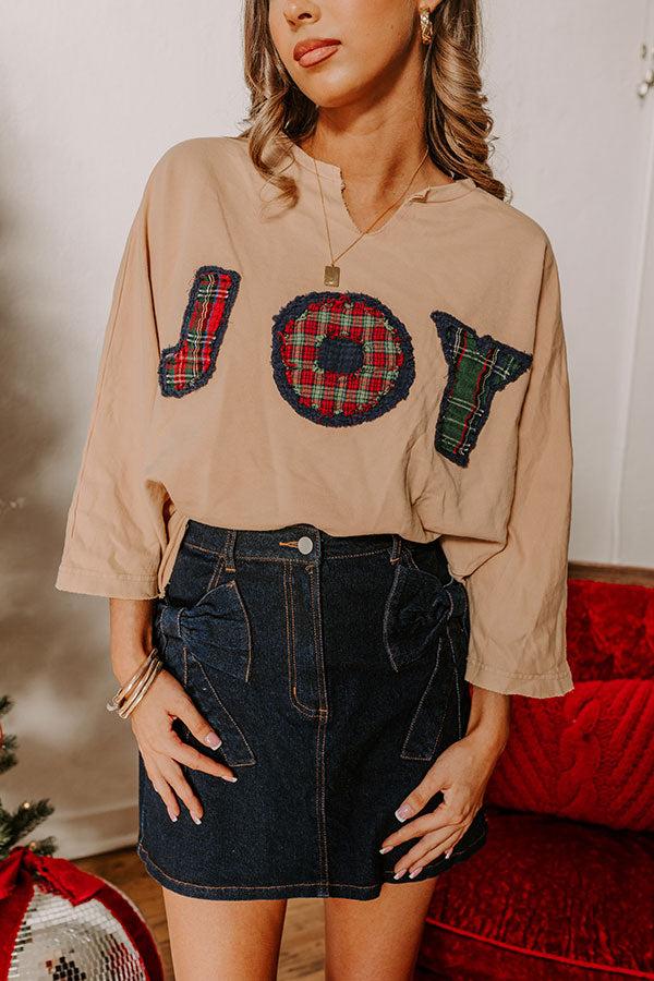 Impressions Joy Patch Vintage Tee