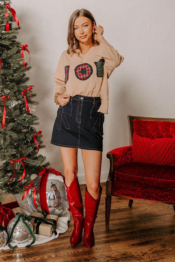 Impressions Joy Patch Vintage Tee