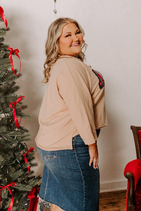 Impressions Joy Patch Vintage Tee Curves