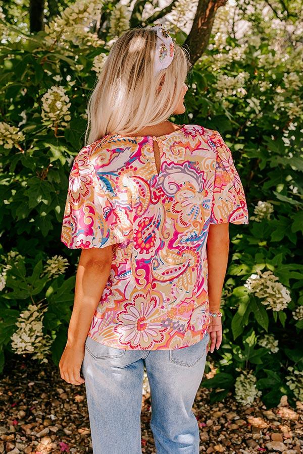 Impressions Joyful Smiles Shift Top