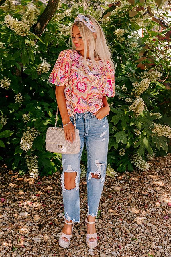 Impressions Joyful Smiles Shift Top