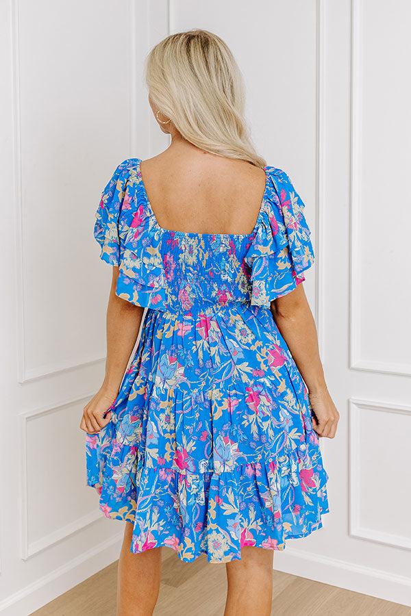 Impressions Keep It Chic Floral Mini Dress
