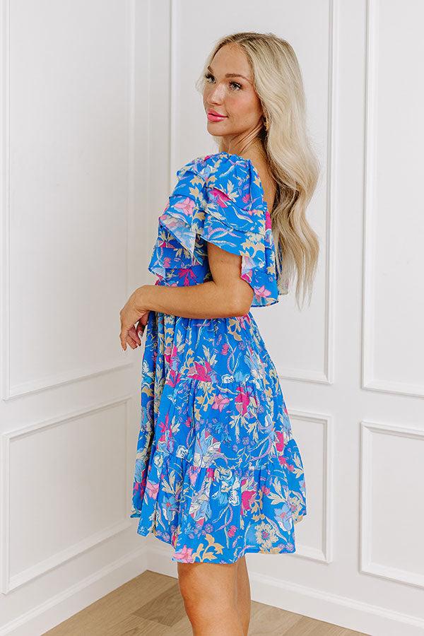 Impressions Keep It Chic Floral Mini Dress