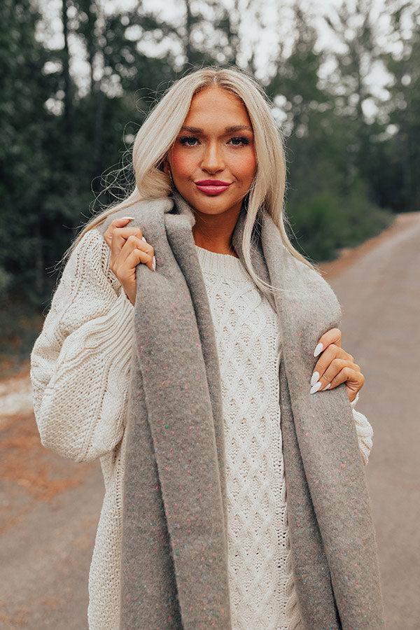 Impressions Keeping Cozy Scarf In Sage