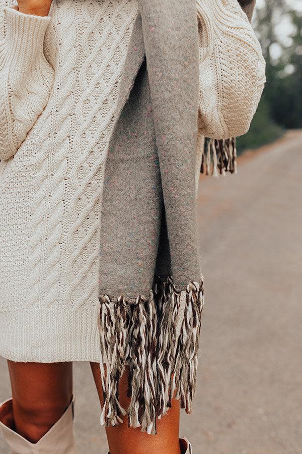 Impressions Keeping Cozy Scarf In Sage