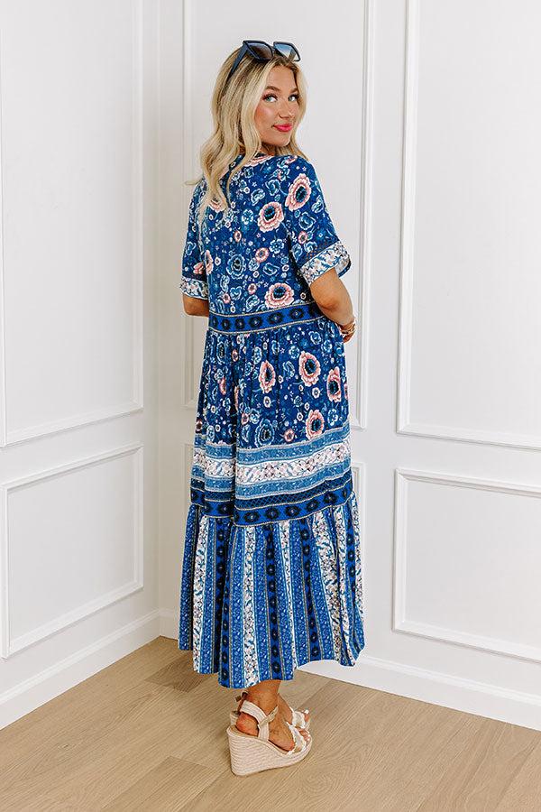 Impressions Key Largo Brunch Floral Midi