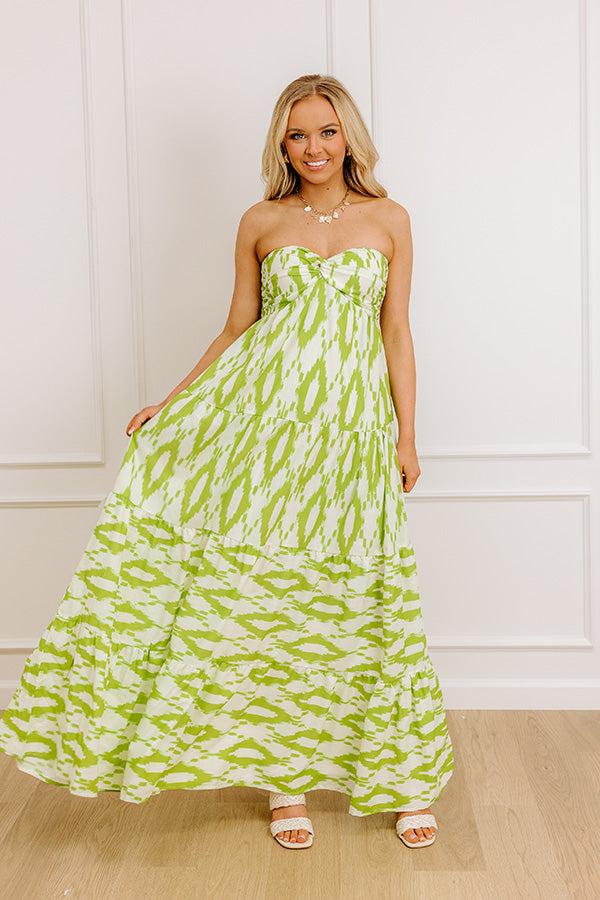 Impressions Key Largo Lovely Maxi Dress